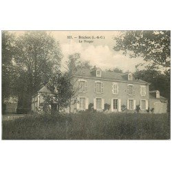 carte postale ancienne 37 BRACIEUX. Le Verger (double pli transversal)