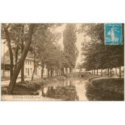 carte postale ancienne 01 PONT-DE-VEYLE. Les Fossés