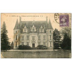 carte postale ancienne 37 CERE. Château Biard 1928