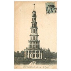 carte postale ancienne 37 CHANTELOUP. La Pagode