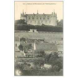 carte postale ancienne 37 CHATEAU DE MONTCONTOUR