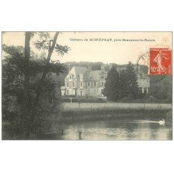 carte postale ancienne 37 CHATEAU DE MONTIFRAY 1909
