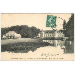 carte postale ancienne 37 CHATEAU DE PIERREFITTE