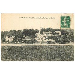 carte postale ancienne 37 CHATEAU-LA-VALLIERE. Hospice Rue Basse-Bretagne 1914