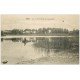 carte postale ancienne 37 CHATEAU-LA-VALLIERE. Le Lac avec Pêcheurs 1923