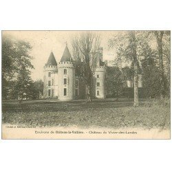 carte postale ancienne 37 CHATEAU-LA-VALLIERE. Viviers des Landes 1926