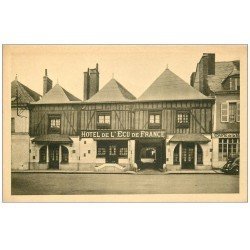 carte postale ancienne 37 CHATEAURENAULT. Hôtel Ecu de France