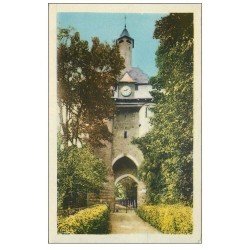 carte postale ancienne 37 CHATEAURENAULT. Tour et Horloge
