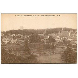 carte postale ancienne 37 CHATEAURENAULT. Vue générale