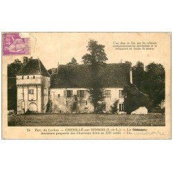 carte postale ancienne 37 CHENILLE-SUR-INDROIS. La Courroirie