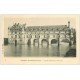carte postale ancienne 37 CHENONCEAUX. Château Façade Occidentale 1905 BF Paris