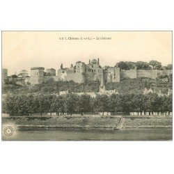 carte postale ancienne 37 CHINON. Le Château GB1