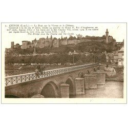 carte postale ancienne 37 CHINON. Pont sur Vienne n°7