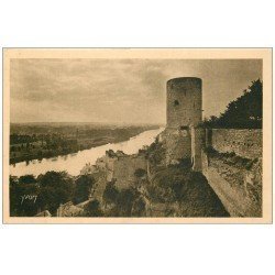 carte postale ancienne 37 CHINON. Tour du moulin