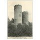 carte postale ancienne 37 CINQ-MARS-LA-PILE. Tours Château