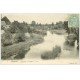 carte postale ancienne 37 CORMERY. Paysage sur l'Indre 1906