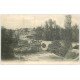 carte postale ancienne 37 COURCAY. Vue partielle du pont 1904