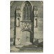 carte postale ancienne 37 GENILLE. Portail Eglise Sainte-Eulalie