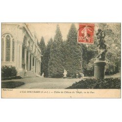 carte postale ancienne 37 ILE-BOUCHARD. Château du Temple Choître 1917