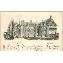 carte postale ancienne 37 LANGEAIS. Château Intérieur 1903