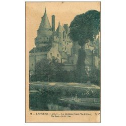 carte postale ancienne 37 LANGEAIS. Château Nord-Ouest