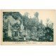 carte postale ancienne 37 LANGEAIS. Habitations Troglodytes avec Femme