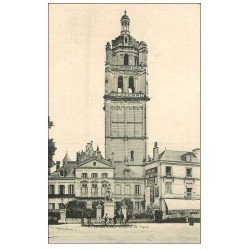 carte postale ancienne 37 LOCHES. Bureaux Chemins de Fer d'Orléans