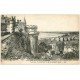 carte postale ancienne 37 LOCHES. Terrasse du Château