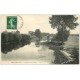 carte postale ancienne 37 MONTBAZON. L'Indre 1913