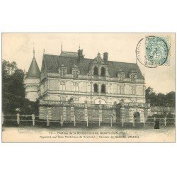 carte postale ancienne 37 MONTLOUIS. Château Bourdaisière 1905