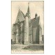 carte postale ancienne 37 MONTRESOR. Eglise des Bastarnay 1919