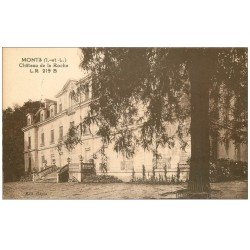 carte postale ancienne 37 MONTS. Château de la Roche 219B