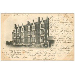 carte postale ancienne 37 PLESSIS-LES-TOURS. Château 1903 ND Phot.
