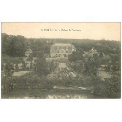carte postale ancienne 37 POCE. Château de Fourchette 1905