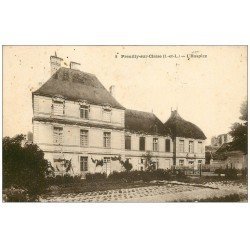 carte postale ancienne 37 PREUILLY-SUR-CLAISE. Hospice 1923