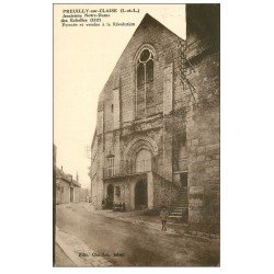 carte postale ancienne 37 PREUILLY-SUR-CLAISE. Notre-Dame des Echelles