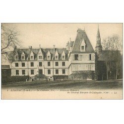 carte postale ancienne 37 REIGNAC. Château