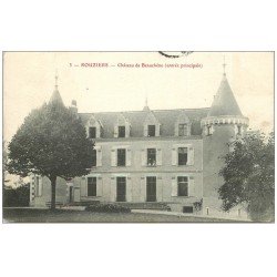 carte postale ancienne 37 ROUZIERS. Château Beauchène 1908