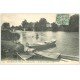37 SAINT-AVERTIN. Canoétiste sur le Cher 1909