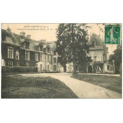 carte postale ancienne 37 SAINT-AVERTIN. Château de Cangé façade Nord (défaut)...