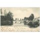 carte postale ancienne 37 SAINT-AVERTIN. Pont du Cher 1902
