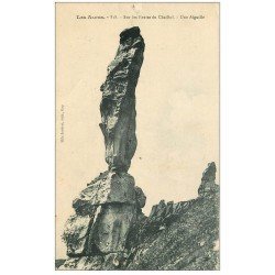 carte postale ancienne 05 Sur les Fontes du Chaillol. Une Aiguille (trou de punaise)...