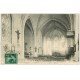 carte postale ancienne 37 SAINTE-CATHERINE-DE-FIERBOIS. Eglise Nef 1909
