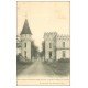 carte postale ancienne 37 SAINTE-CATHERINE-DE-FIERBOIS. Entrée Château Comacre