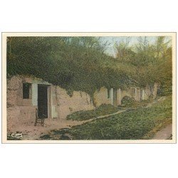 carte postale ancienne 37 SAINTE-MAURE-DE-TOURAINE. Habitations Troglodytes