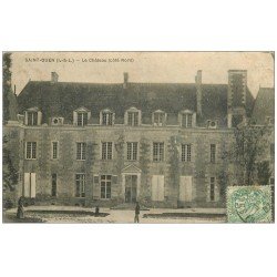 carte postale ancienne 37 SAINT-OUEN. Château 1907
