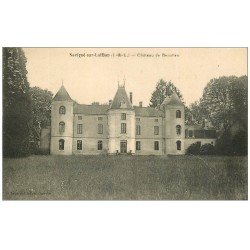carte postale ancienne 37 SAVIGNE-SUR-LATHAN. Château Beaulieu 1926