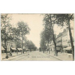 carte postale ancienne 37 TOURS. Avenue de Grammont 1906 n°194