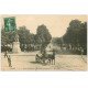 carte postale ancienne 37 TOURS. Avenue Grammont 1910 Statue Balzac
