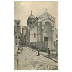 carte postale ancienne 37 TOURS. Basilique Saint-Martin